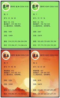 好运3D 2026-10-08 推荐