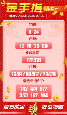 好运金手指 2026-06-26 推荐