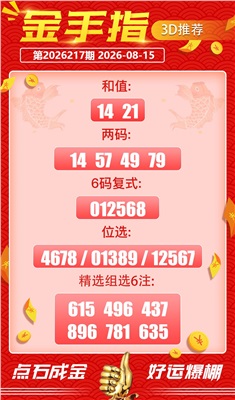 好运金手指 2026-08-15 推荐