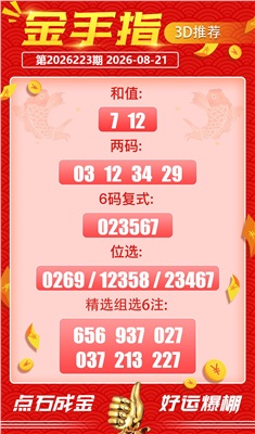 好运金手指 2026-08-21 推荐