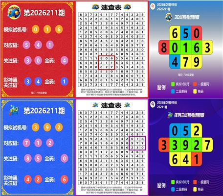 好运排列三 2026-08-09 推荐