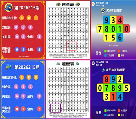 好运排列三 2026-08-13 推荐