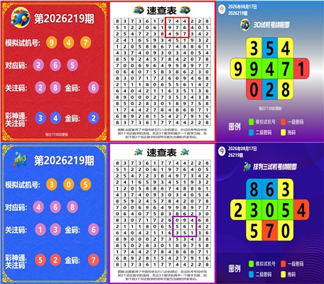 好运排列三 2026-08-17 推荐