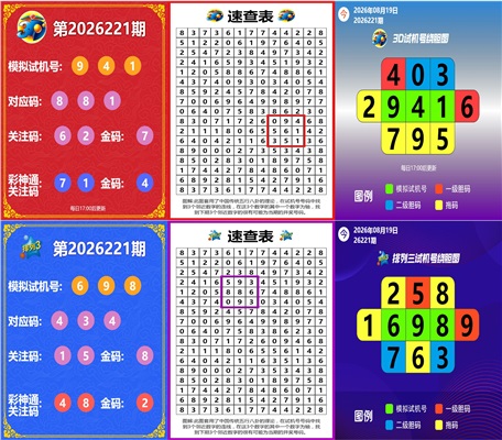 好运排列三 2026-08-19 推荐